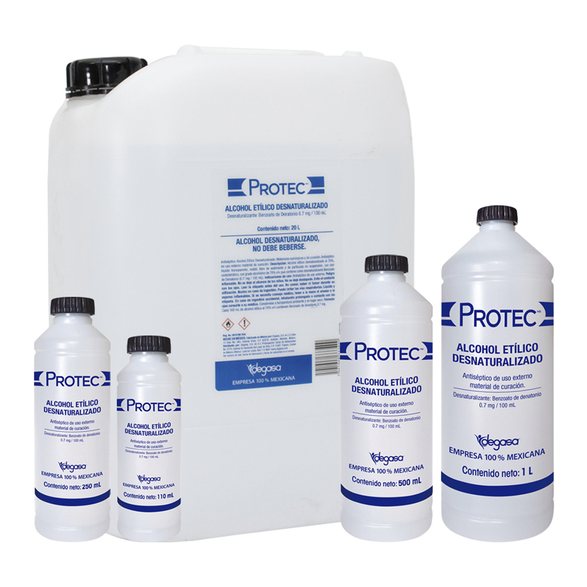 Alcohol Etílico Desnaturalizado PROTEC