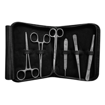 Equipo de asepsia de 5 piezas de Alta Calidad Hergom Medical | Acero inoxidable