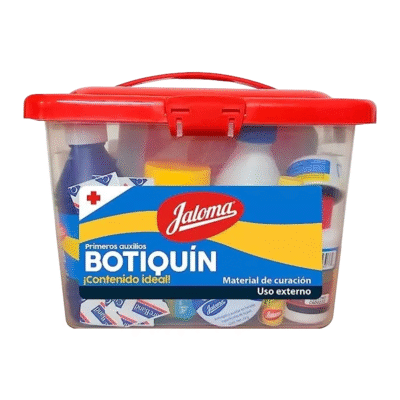 Botiquín jaloma primeros auxilios